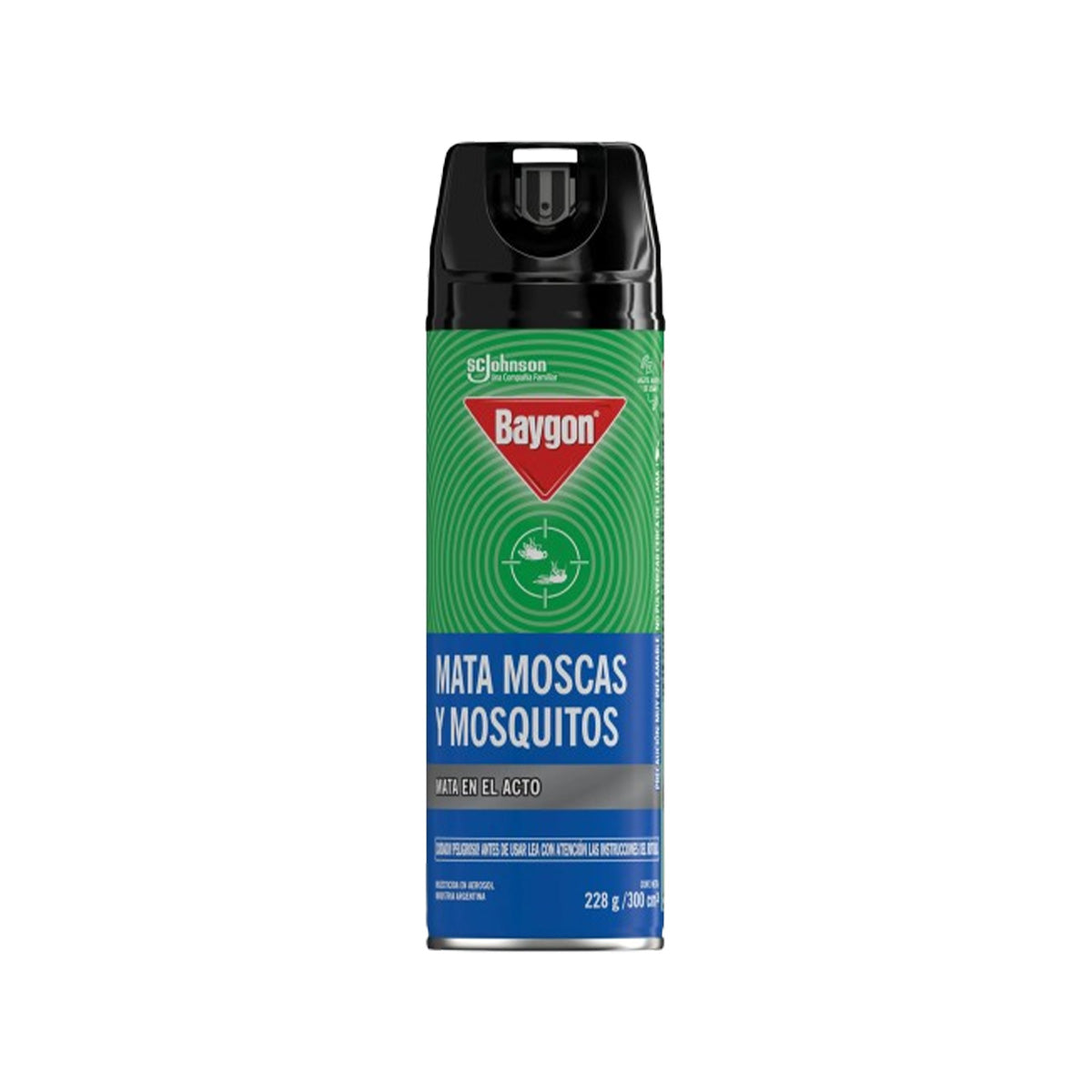 Repelente Aerosol Baygon Mata Moscas y Mosquitos 300 ml