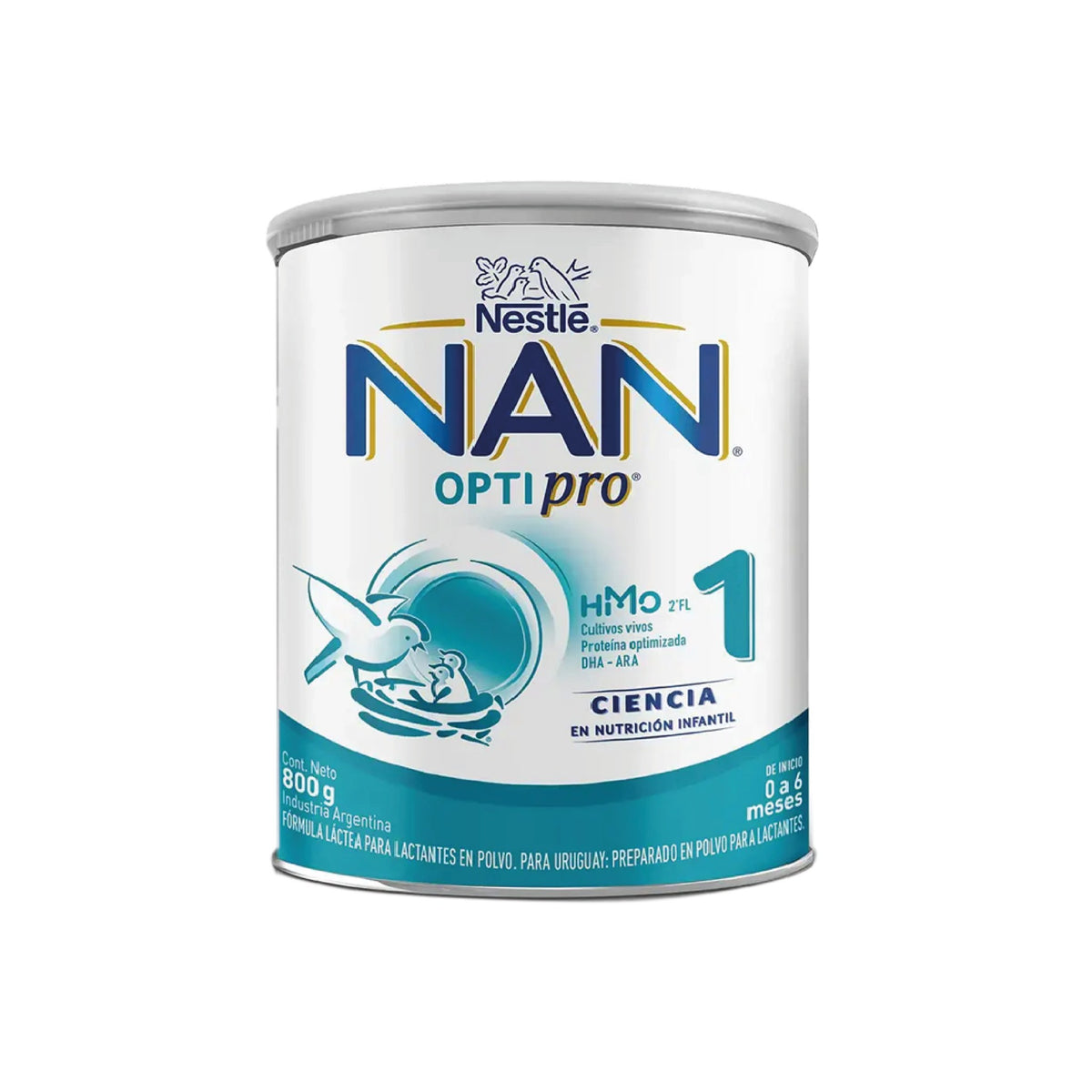 Leche en Polvo Lata Nan 1 OptiPro HMO 800 g