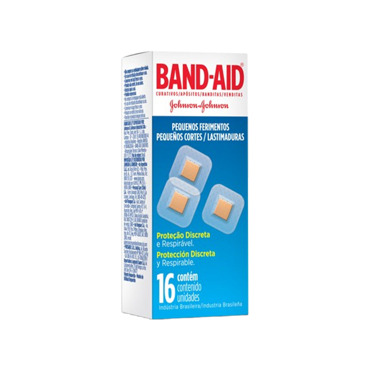 Apositos Adhesivos Band-Aid Pequeños Cortes - Protección Discreta 16 u