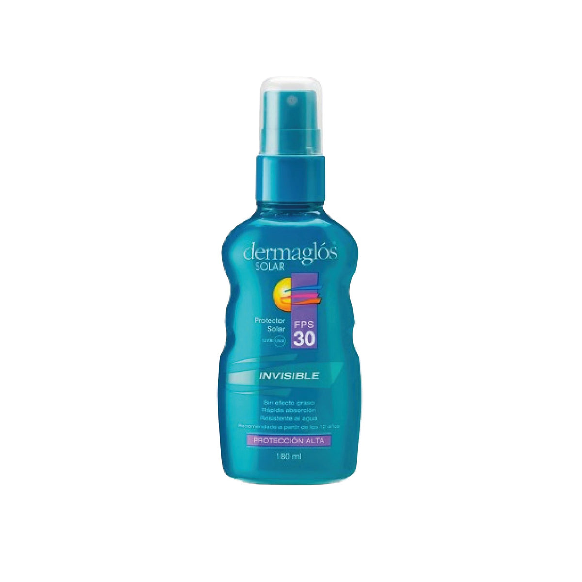 Protector Solar Spray Dermaglos FPS 30 180 ml