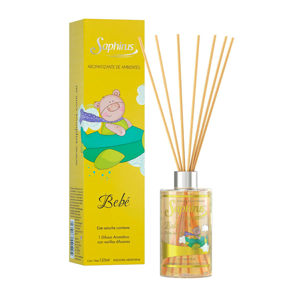 Aromatizante Difusor Saphirus Bebe 125 ml