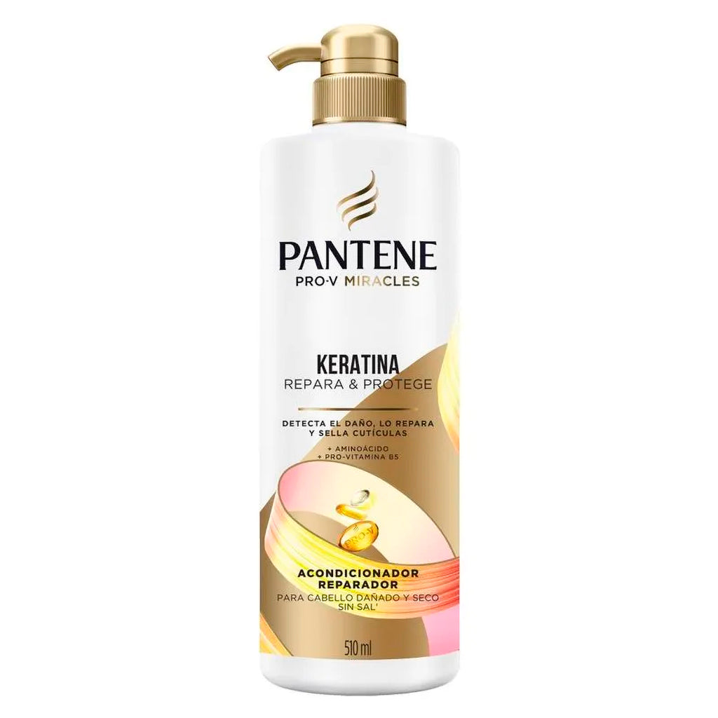 Acondicionador Pantene Pro-V Miracles Keratina Repara y Protege 200 ml
