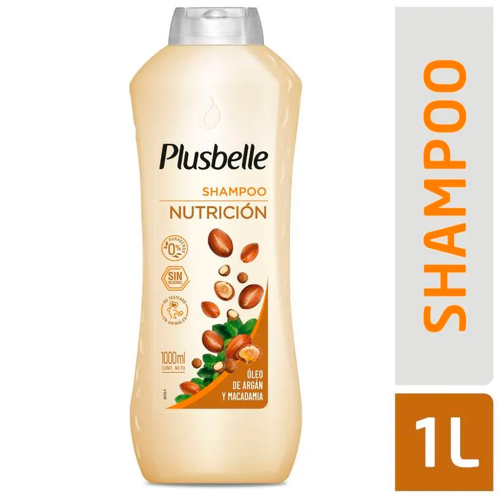 Shampoo Plusbelle Nutricion Cremosa 1000 ml