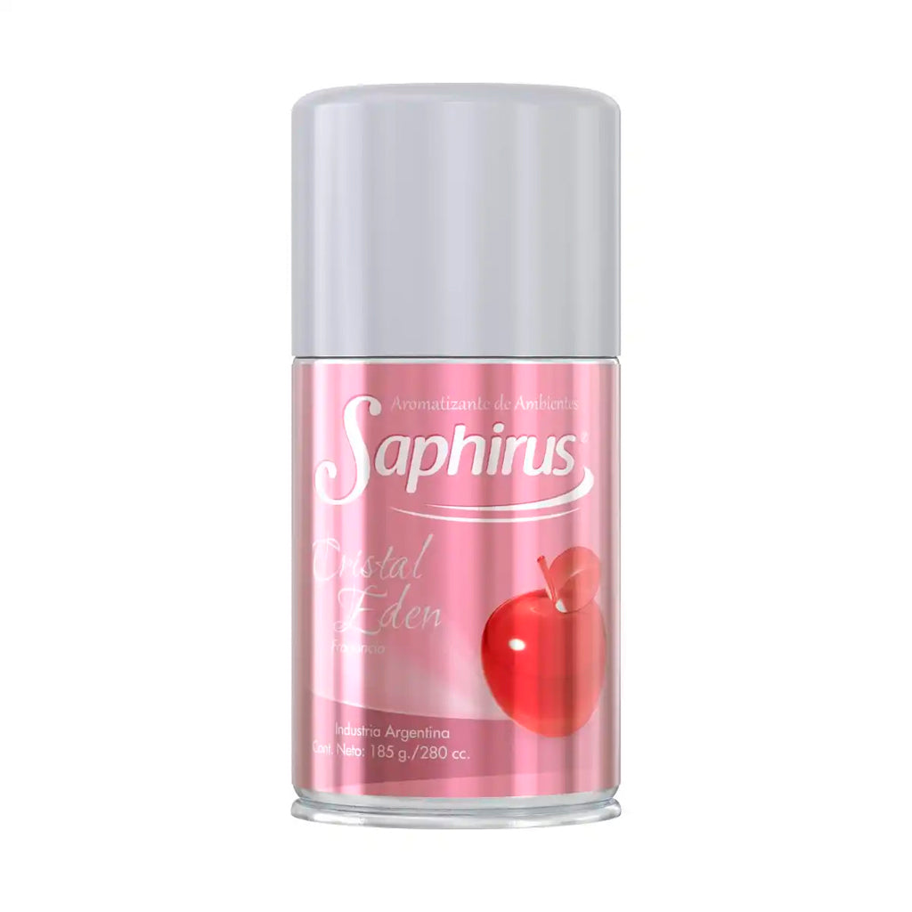 Aromatizante Aerosol Saphirus Cristal Eden 185 g