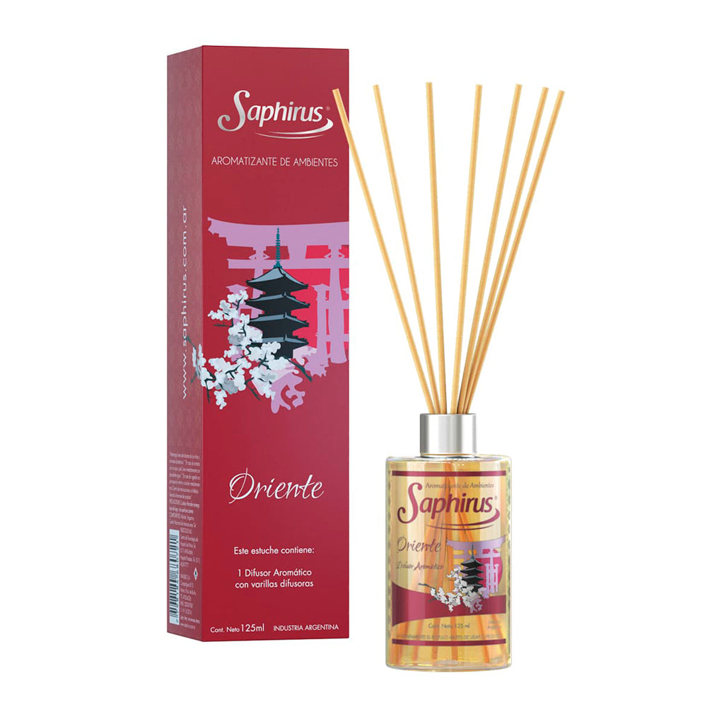 Aromatizante Difusor Saphirus Oriente 125 ml