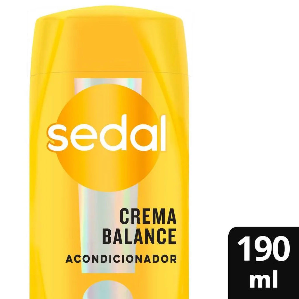 Acondicionador Sedal Crema Balance 190 ml
