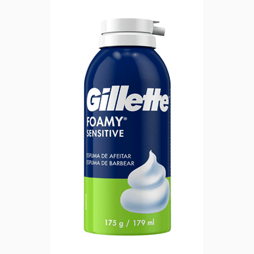 Espuma Afeitar Gillette Foamy Sensitive 175 gr