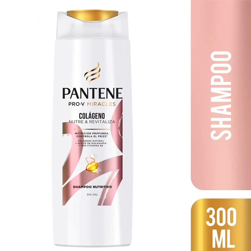 Shampoo Pantene Pro-V Miracles Colageno Nutre & Revitaliza 300 ml