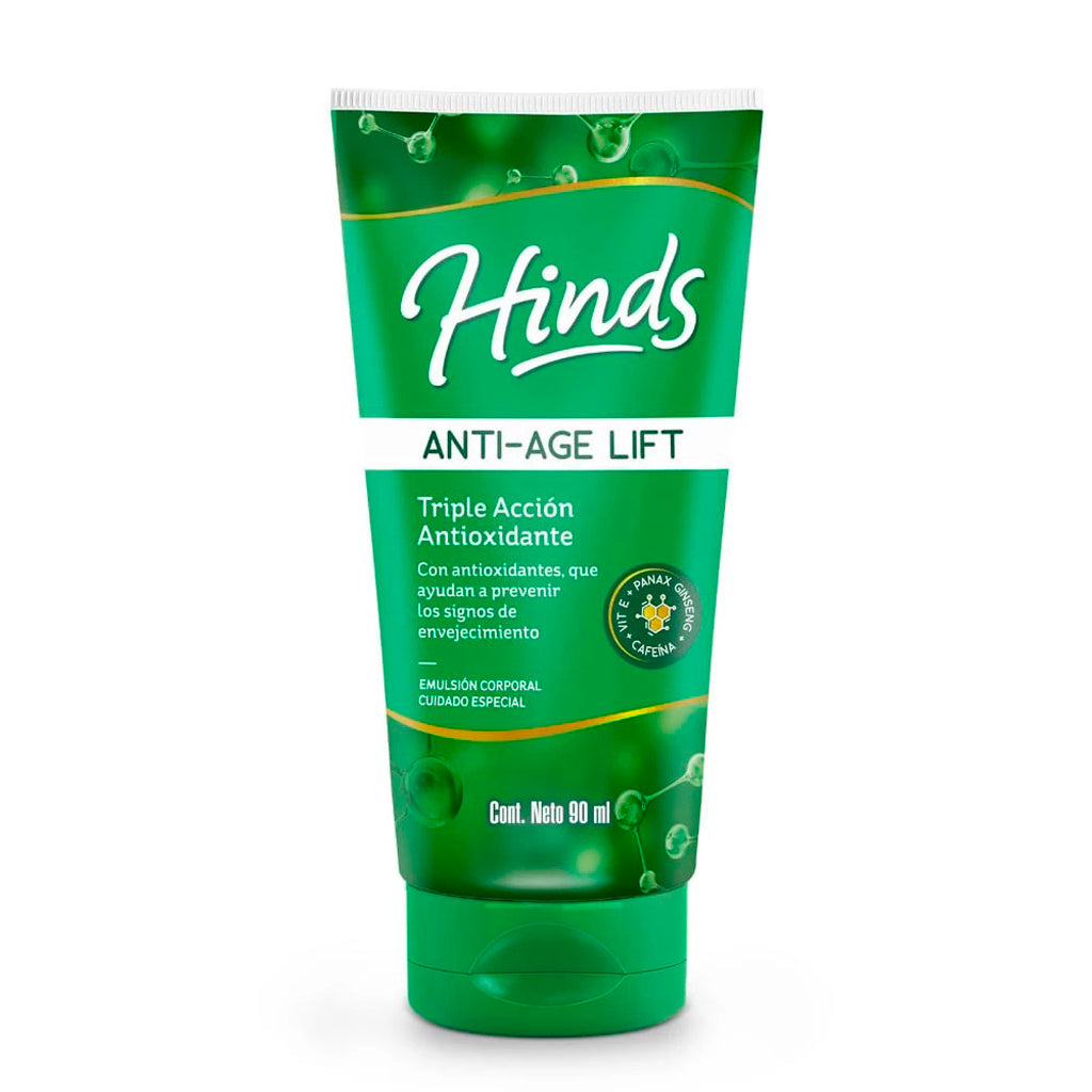 Crema para Manos Hinds Anti-Age Lift - Triple Accion Antioxidante 90 g