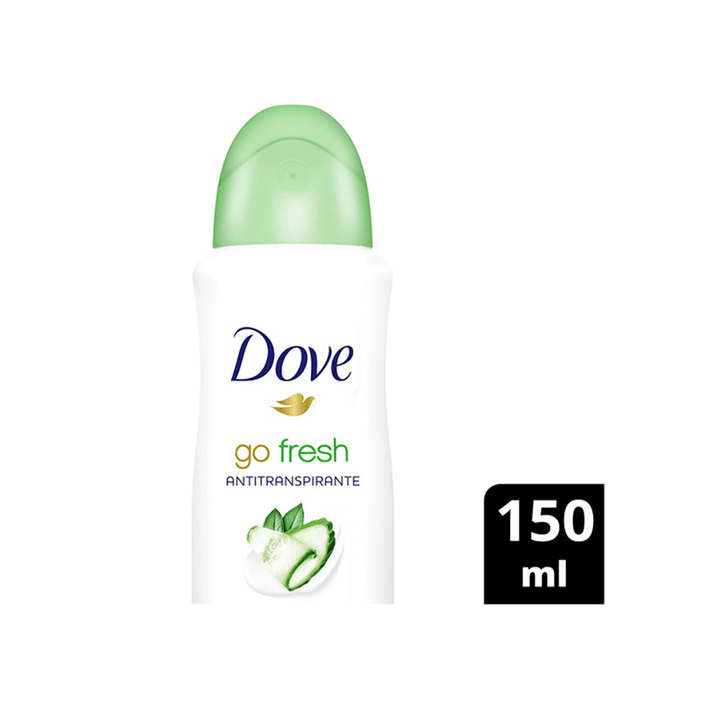Desodorante Aerosol Dove Antitranspirante Fresh Care pepino y Te Verde 150 ml