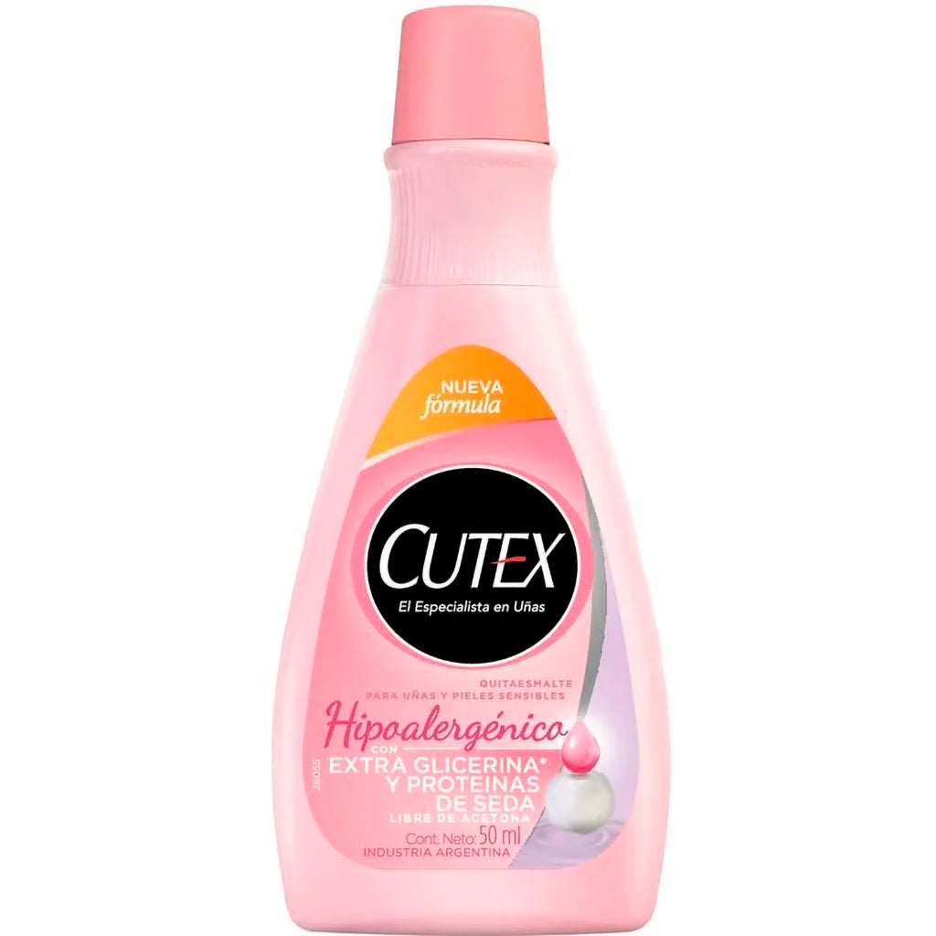 Cutex 低过敏性洗甲水,含额外甘油和蚕丝蛋白,50 毫升