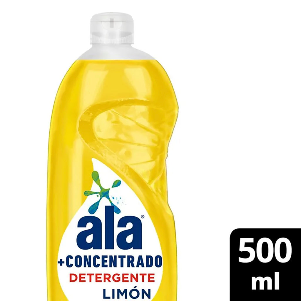 Detergente Ala Concentrado limon 500 ml