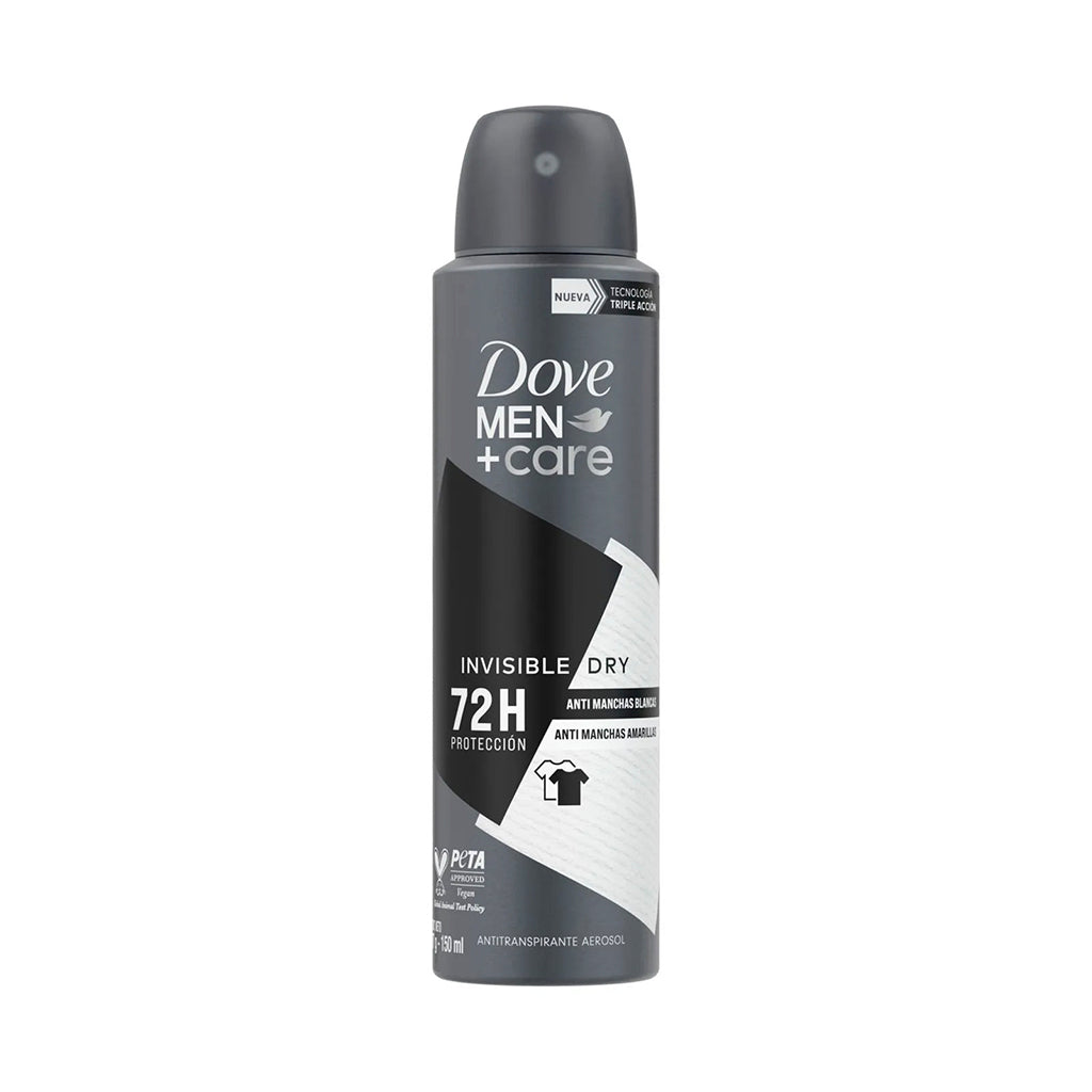 Desodorante Aerosol Dove Antitranspirante + Care Invisible Dry 150 ml