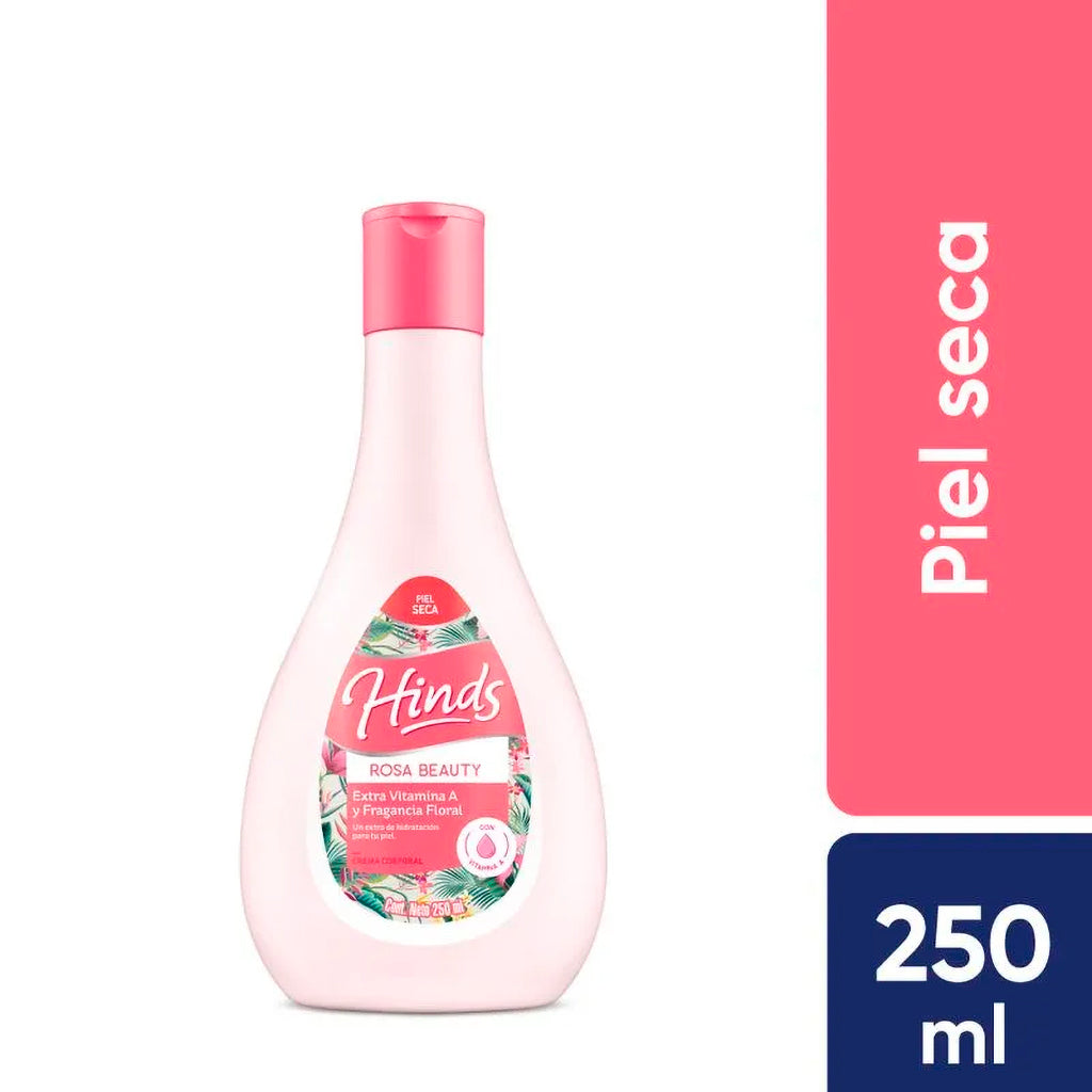 Hinds 粉红佳人身体乳液(额外添加维生素A,花香型)250毫升