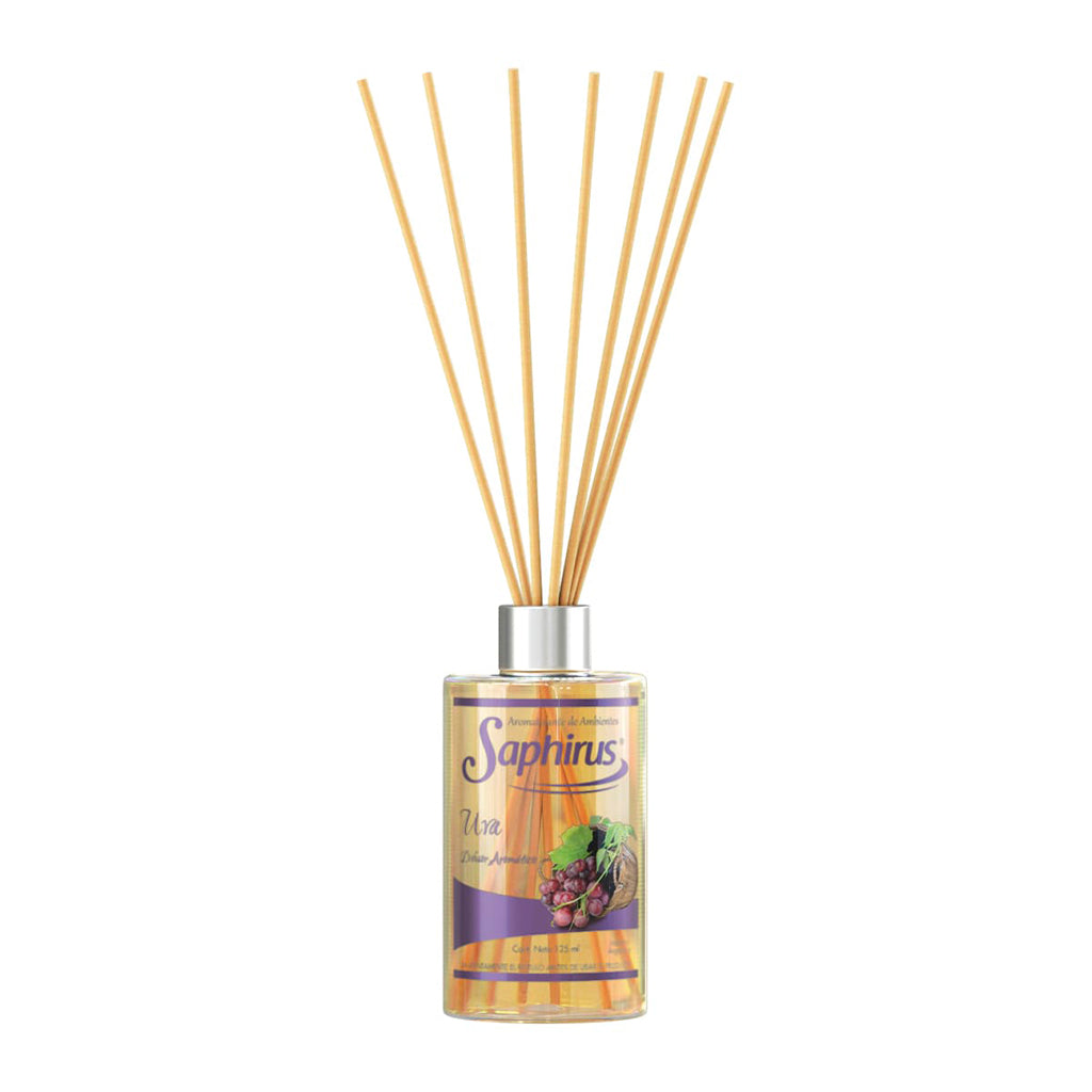 Aromatizante Difusor Saphirus Uva 125 ml