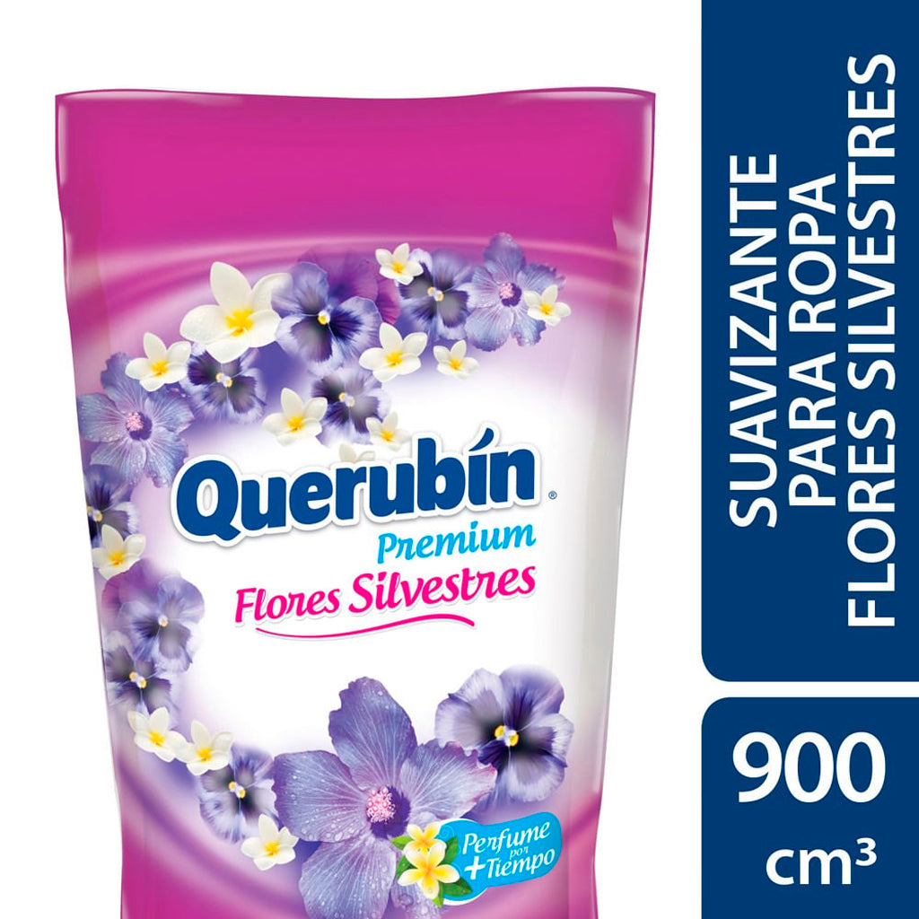 Suavizante Querubin p/ Ropa Flores Silvestres 900 ml
