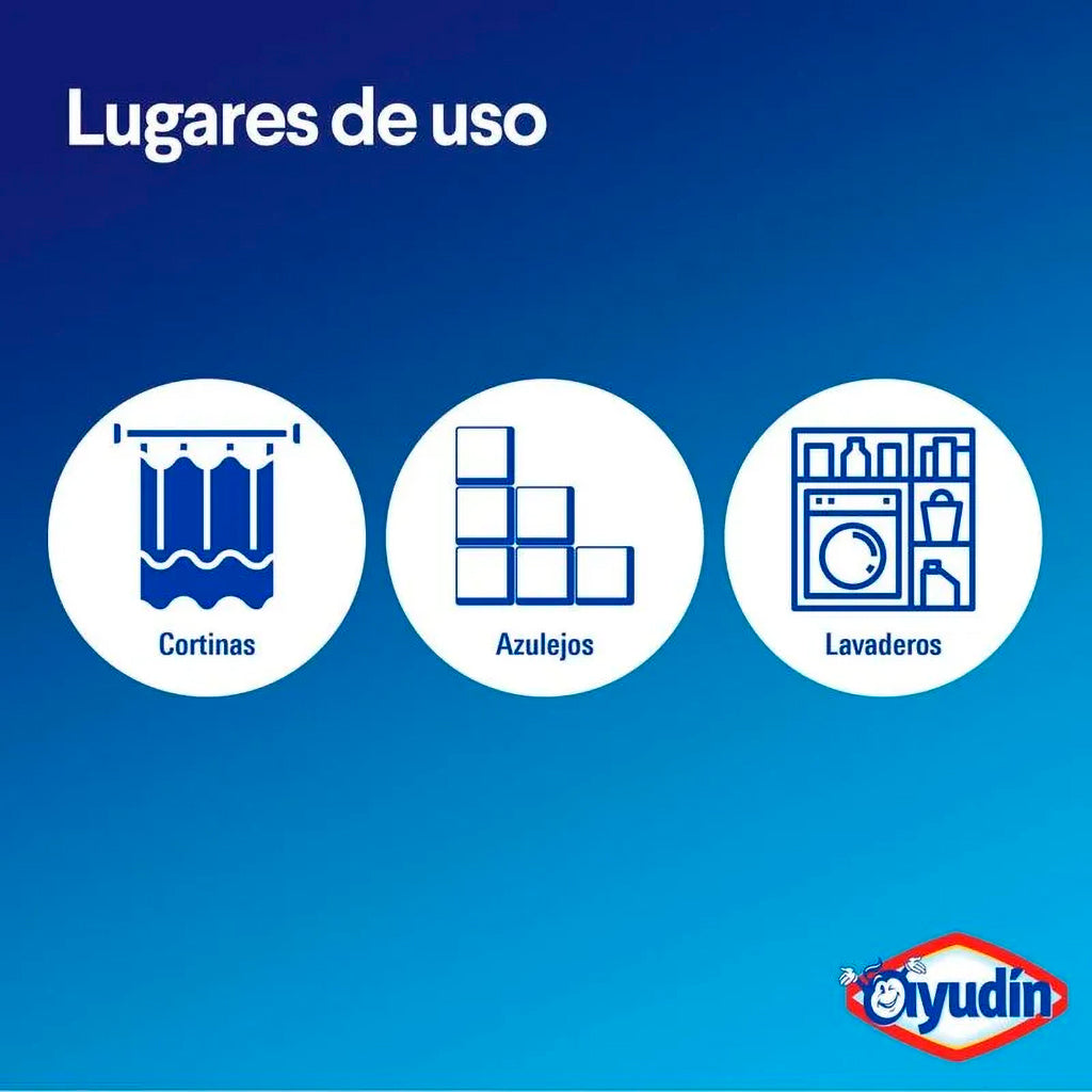 Antihongos Repuesto Ayudin Removedor c/ Cloro Activo 450 ml