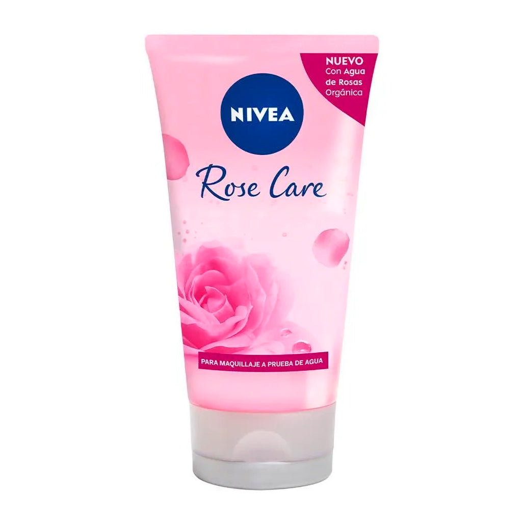 Gel Micelar Nivea Limpiador de Maquillaje Facial c/ Agua de Rosas Organicas 150 ml