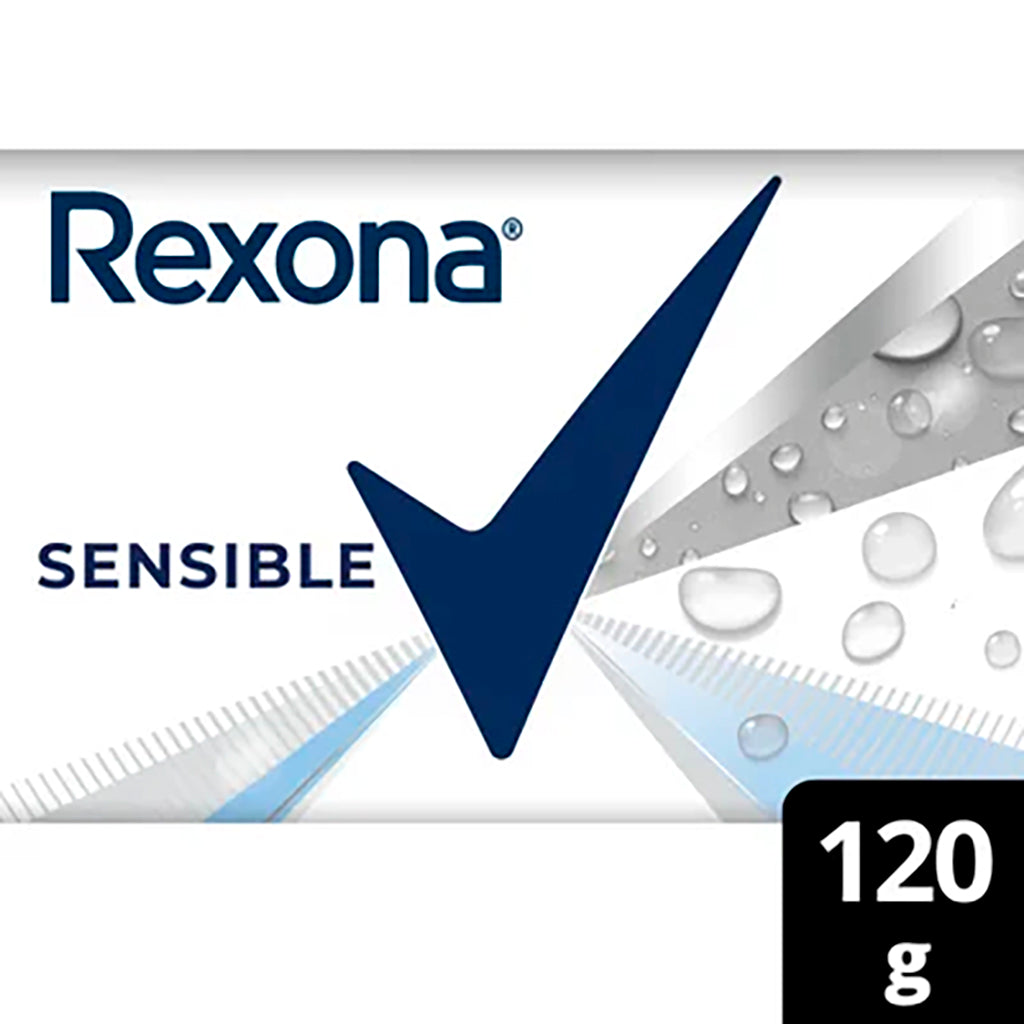 jabon Tocador Rexona Sensible 120gr