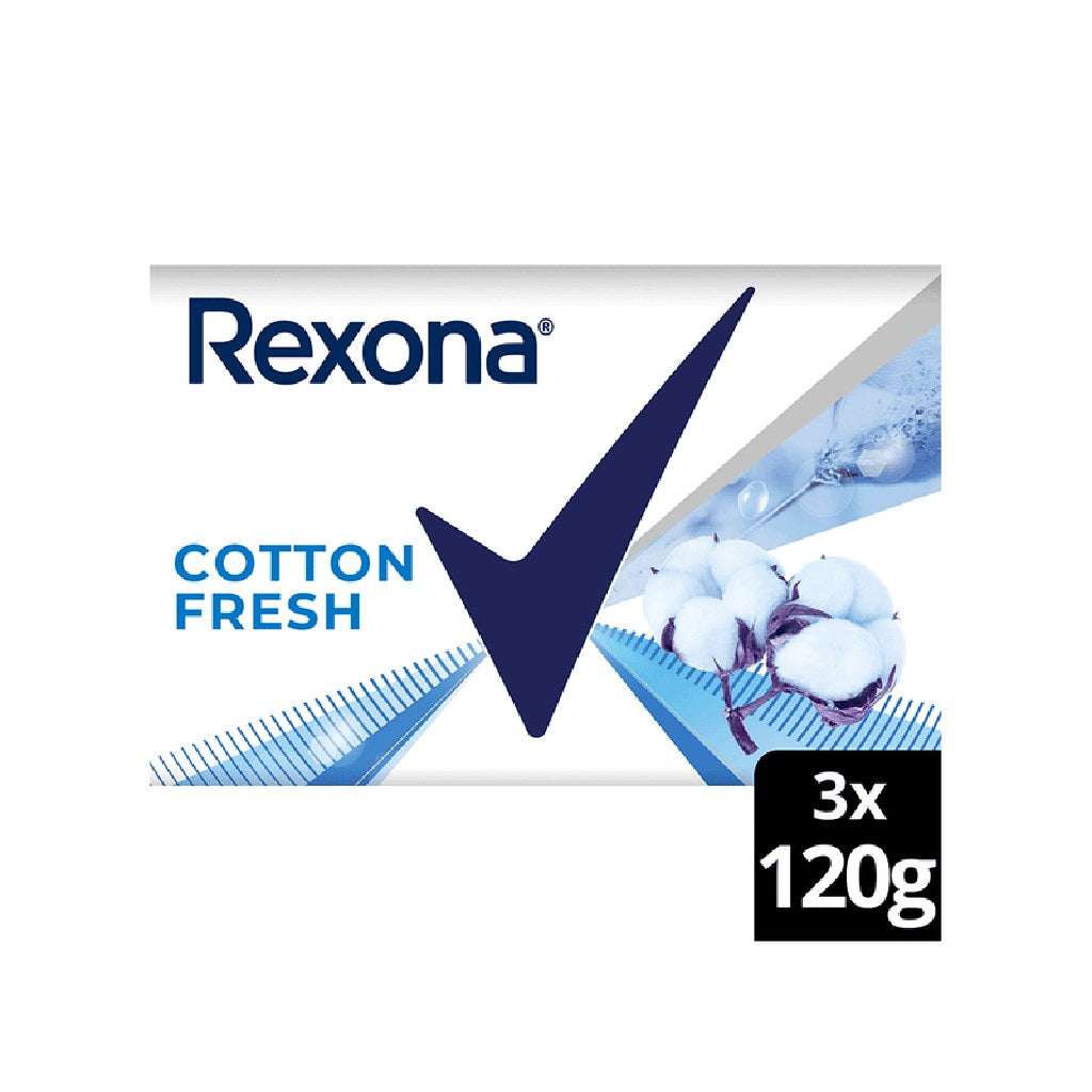 jabon Tocador Rexona Cotton Fresh 120gr