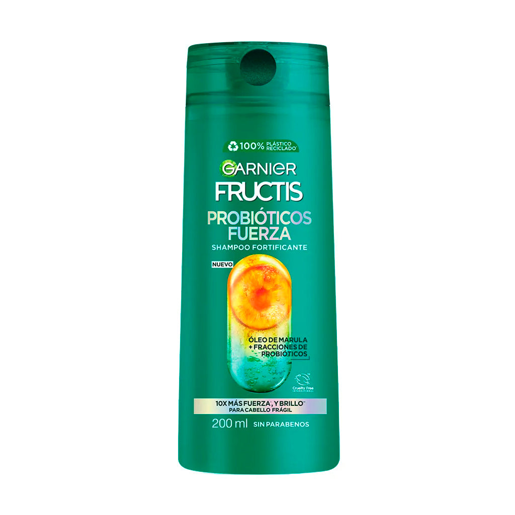 Shampoo Fructis Garnier Probioticos fuerza 200 ml