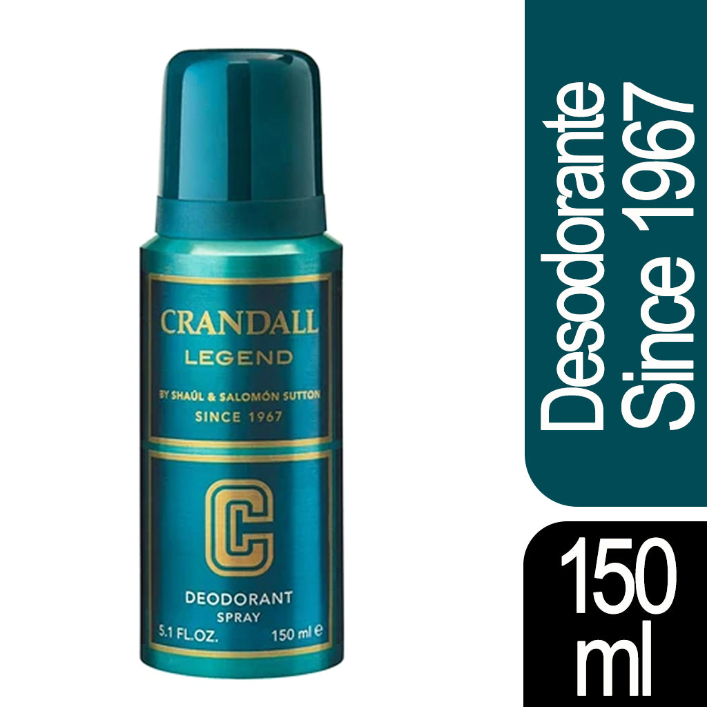 Desodorante Spray Crandall Legend By Shaul & Salomon Sutton Since 1967 150 ml