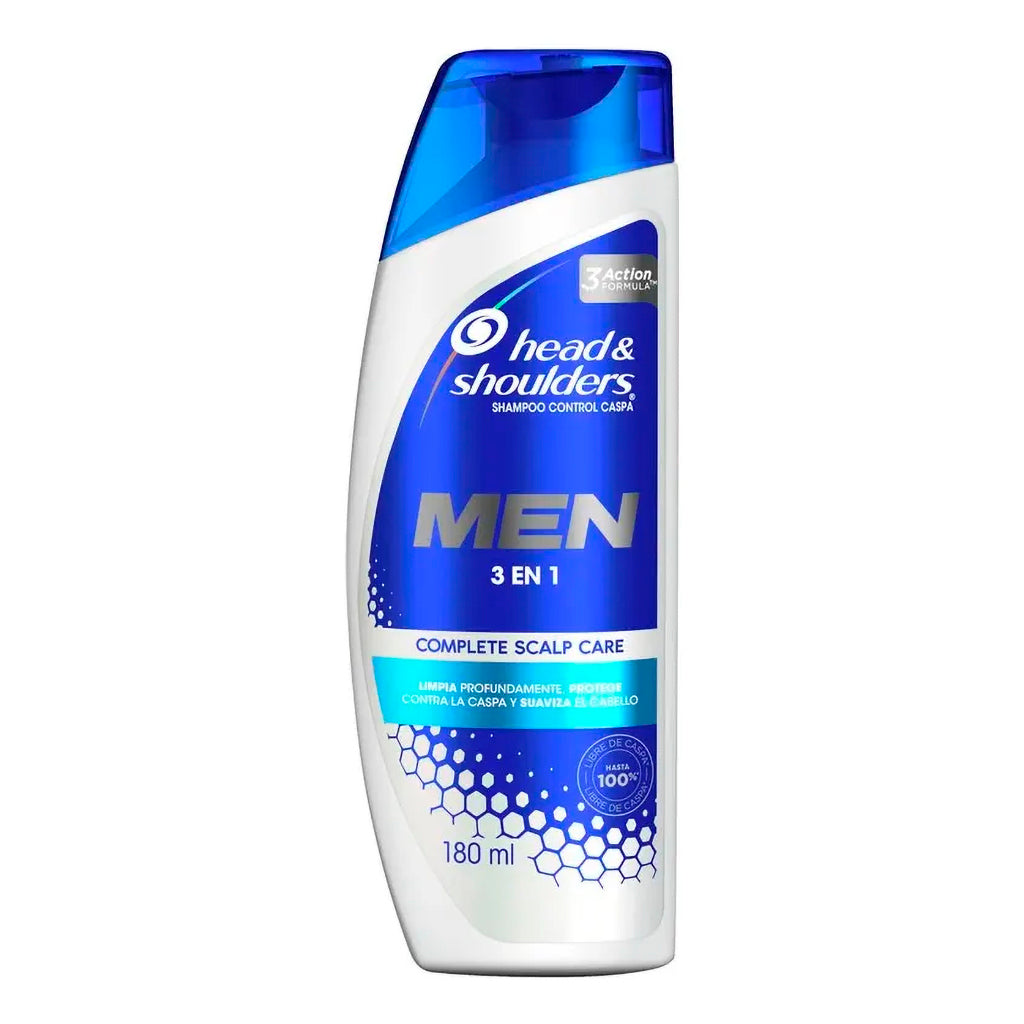 Shampoo Head & Shoulders Control Caspa Men 3 En 1 180 ml