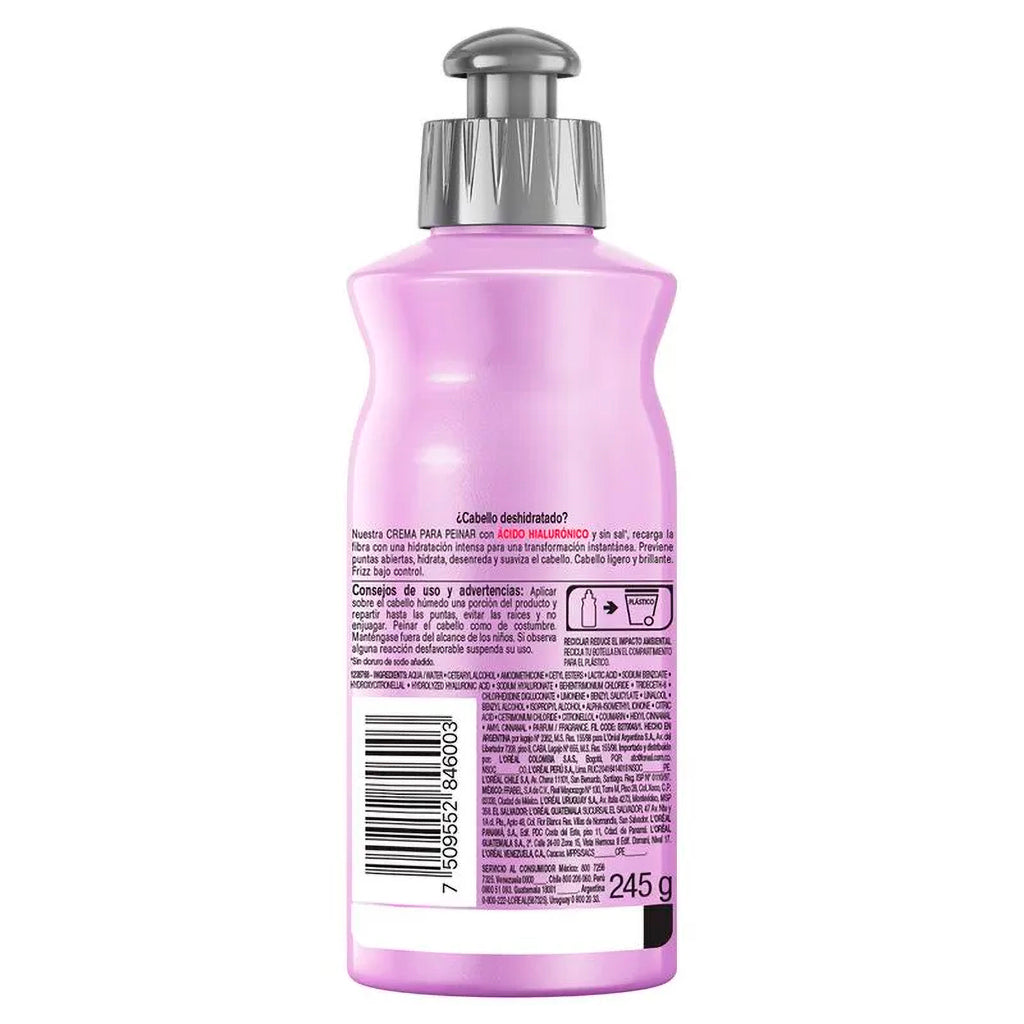 Crema para Peinar Elvive Hidra Hialuronico 250 ml