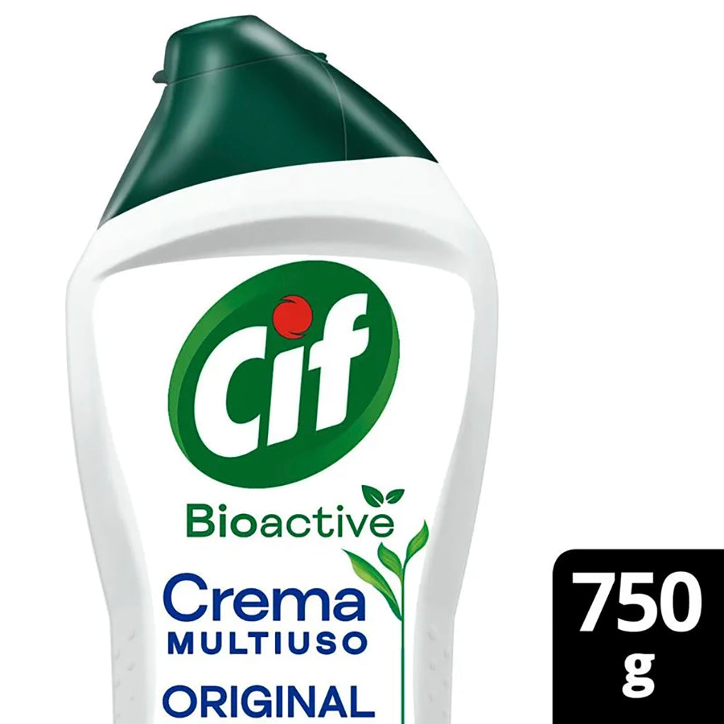 Limpiador Crema Cif Multiuso Bioactive Original 750 g