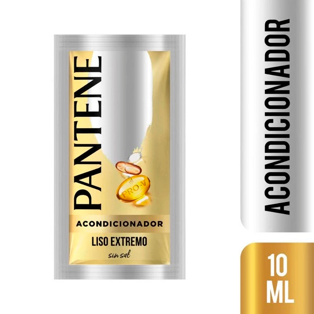 Acondicionador Sachet Pantene Liso Extremo 10 ml