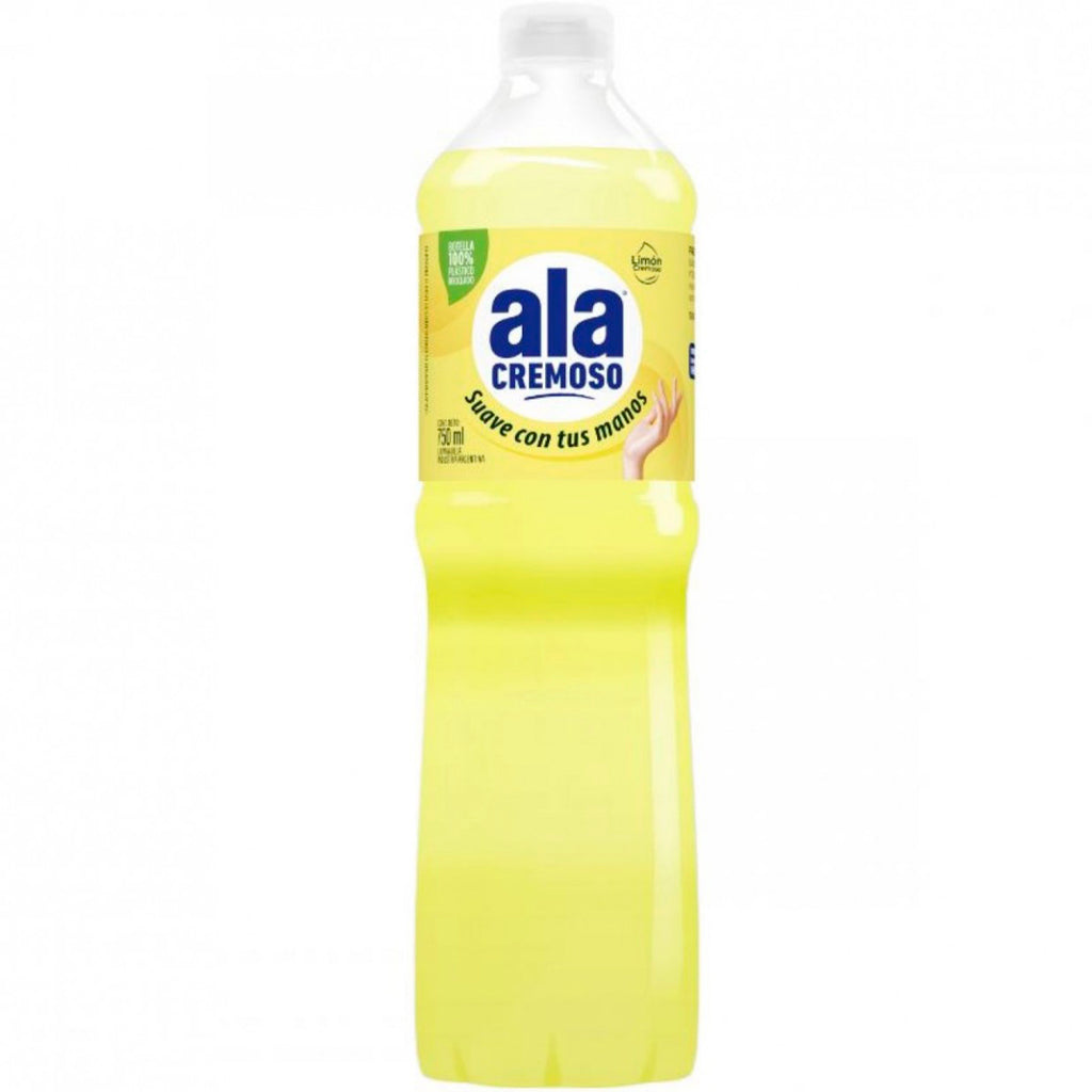 Detergente Ala Cremoso c/ Limon 750 ml