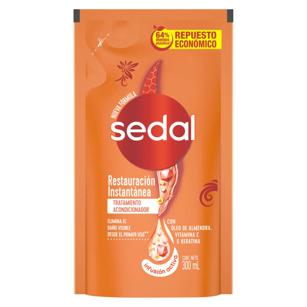Acondicionador Repuesto Sedal Restauracion Instantanea 300 ml