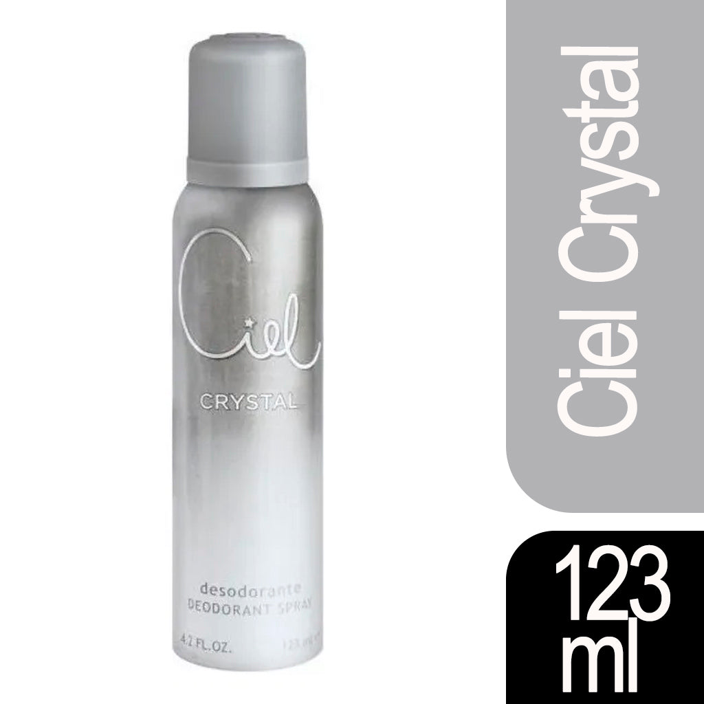 Desodorante Aerosol Ciel Crystal 123 ml