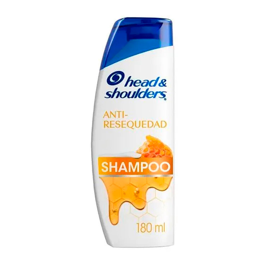 Shampoo Head & Shoulders Anti-Recequedad - Nutricion con Miel y Aceite 180 ml