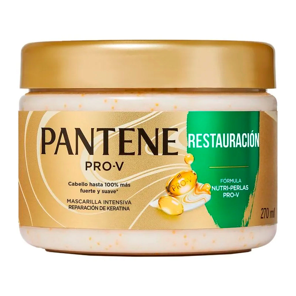 Mascarilla Intensiva Pantene Pro-V Restauracion - Reparacion de Keratina 270 ml