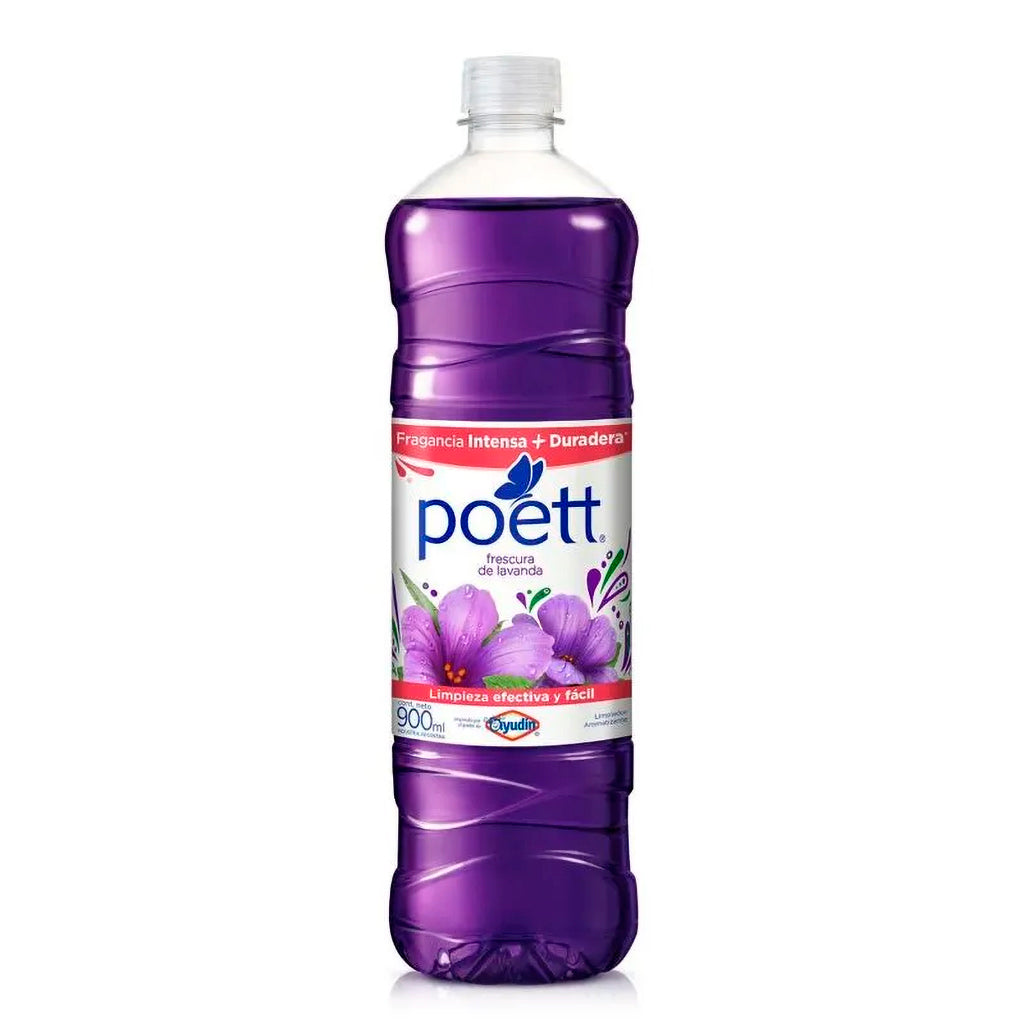 Poett 薰衣草清新香型液体地板清洁剂 900毫升