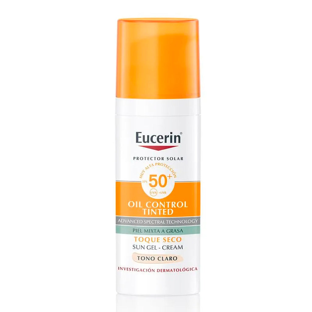 优色林控油清爽面部防晒乳 SPF50 50毫升 浅色