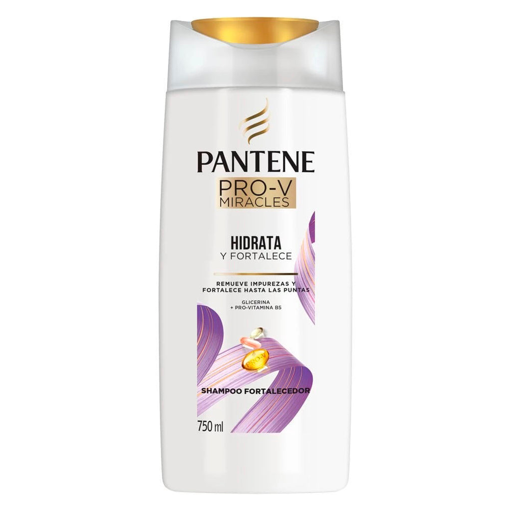 Shampoo Pantene Pro-V Miracles Hidrata y Fortalece 750 ml