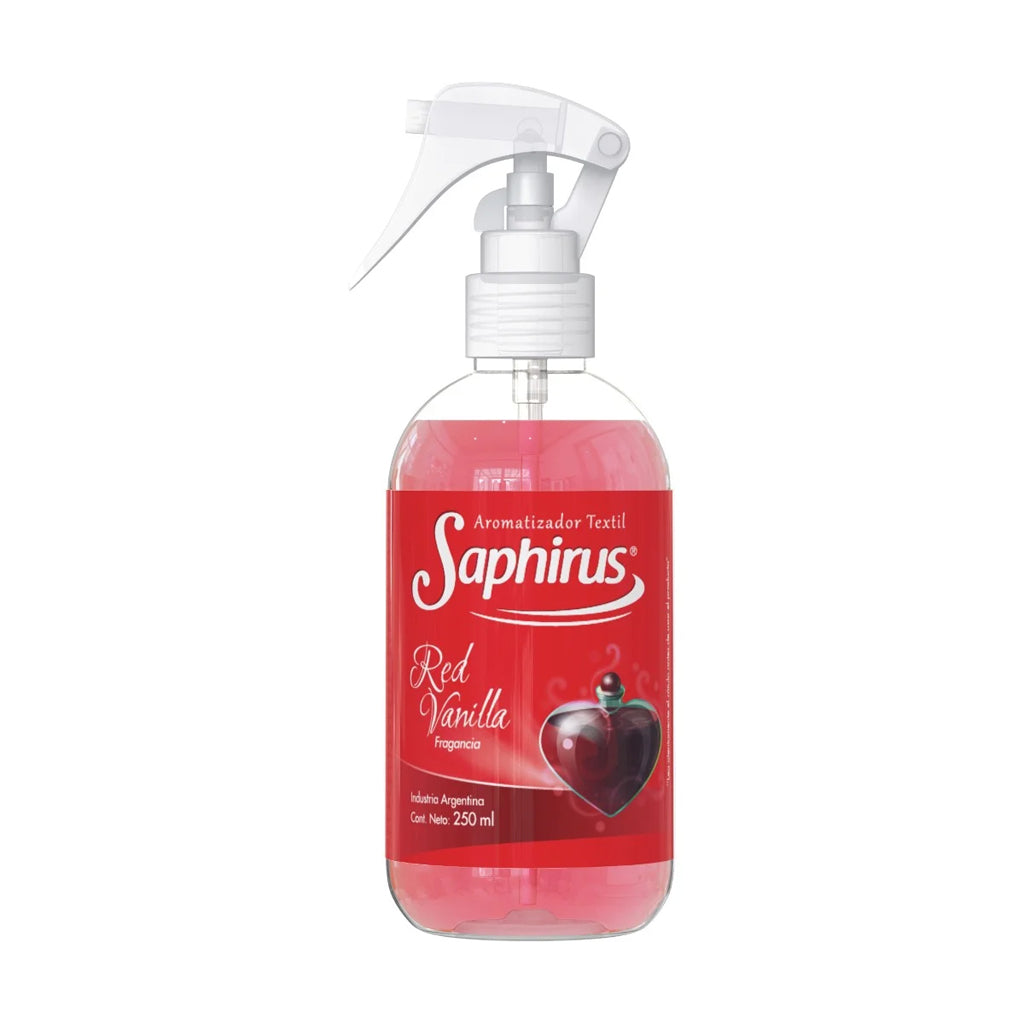 Aromatizante Textil Saphirus Red Vainilla 250 ml