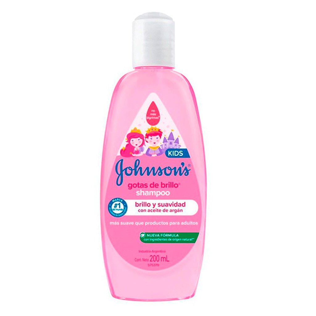 Shampoo Johnsons Gotas de Brillo Hipoalergenico 200 ml