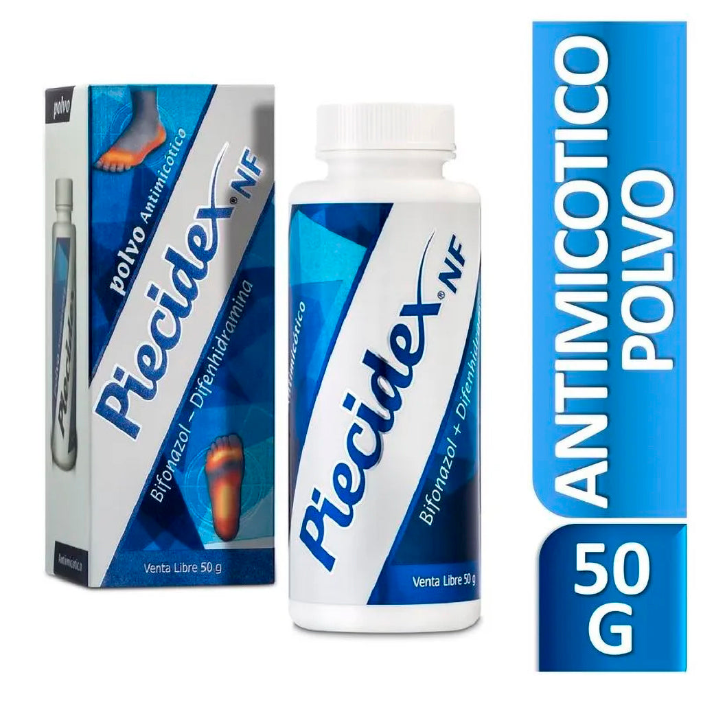 Antimicotico en Polvo Piecidex Bifonazol - Difenhidramina 50 g