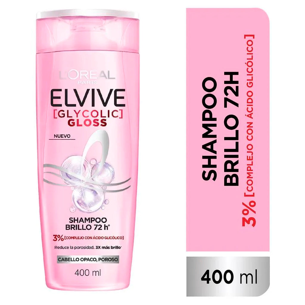 洗发水 欧莱雅(Elvive) Glycolic Gloss 增亮洗发水 400 毫升