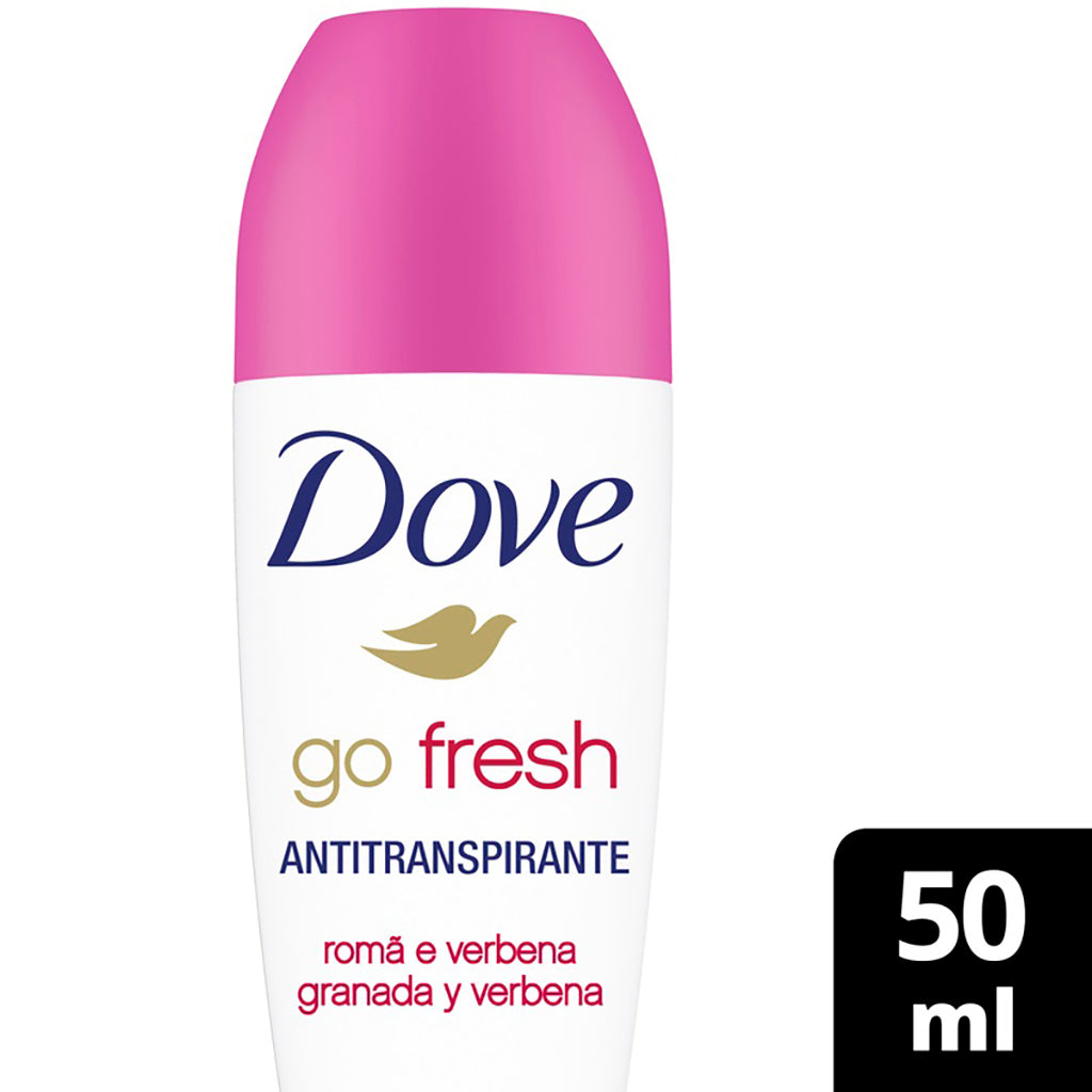 Desodorante Roll - On Dove Antitranspirante Fresh Care Granada y Verbena 50 ml