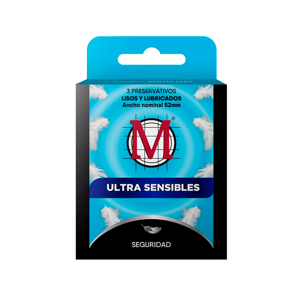 Preservativos M Forte Ultra Sensibles 3 u