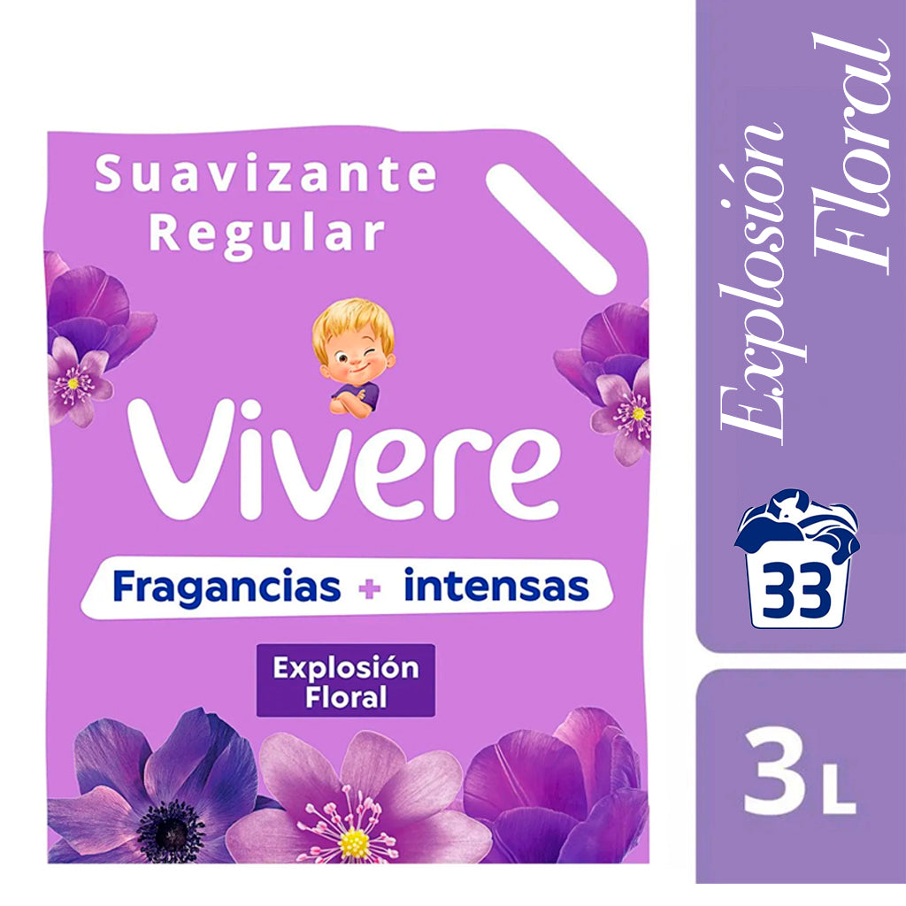 Suavizante Vivere Ropa Clasico 3 L