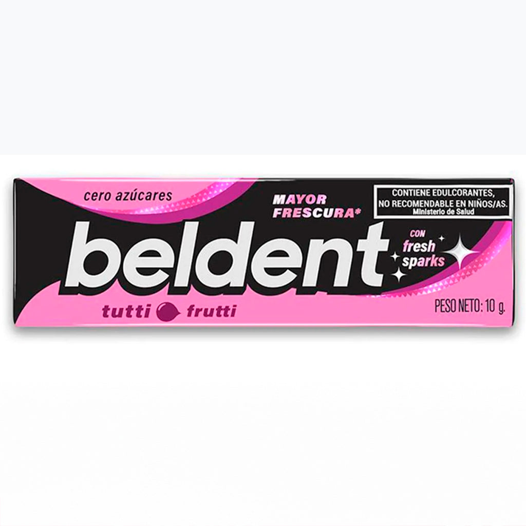 Chicle Beldent c/ Fresh Sparks Sabor a Tutti Fruti 10 g