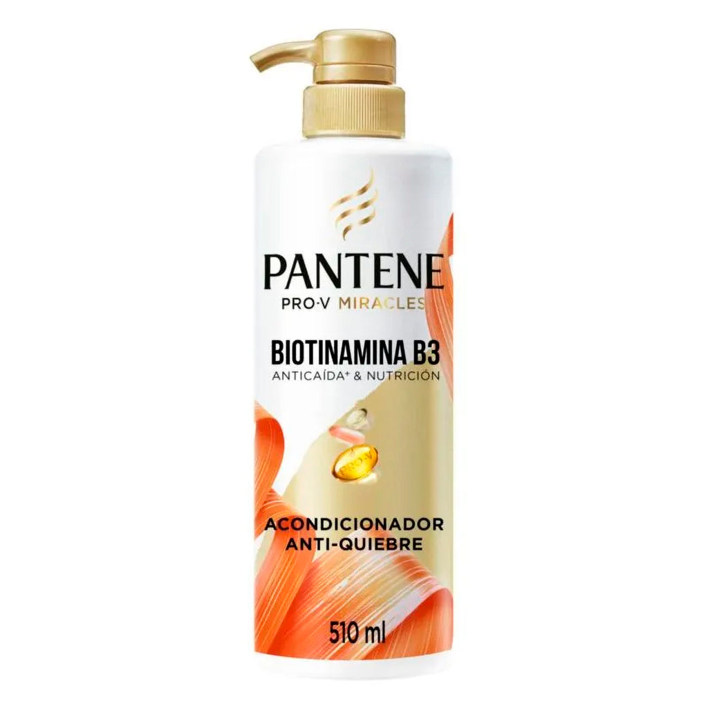 Shampoo Pantene Pro-V Miracles Biotinamina B3 Anticaida & Nutricion 510 ml