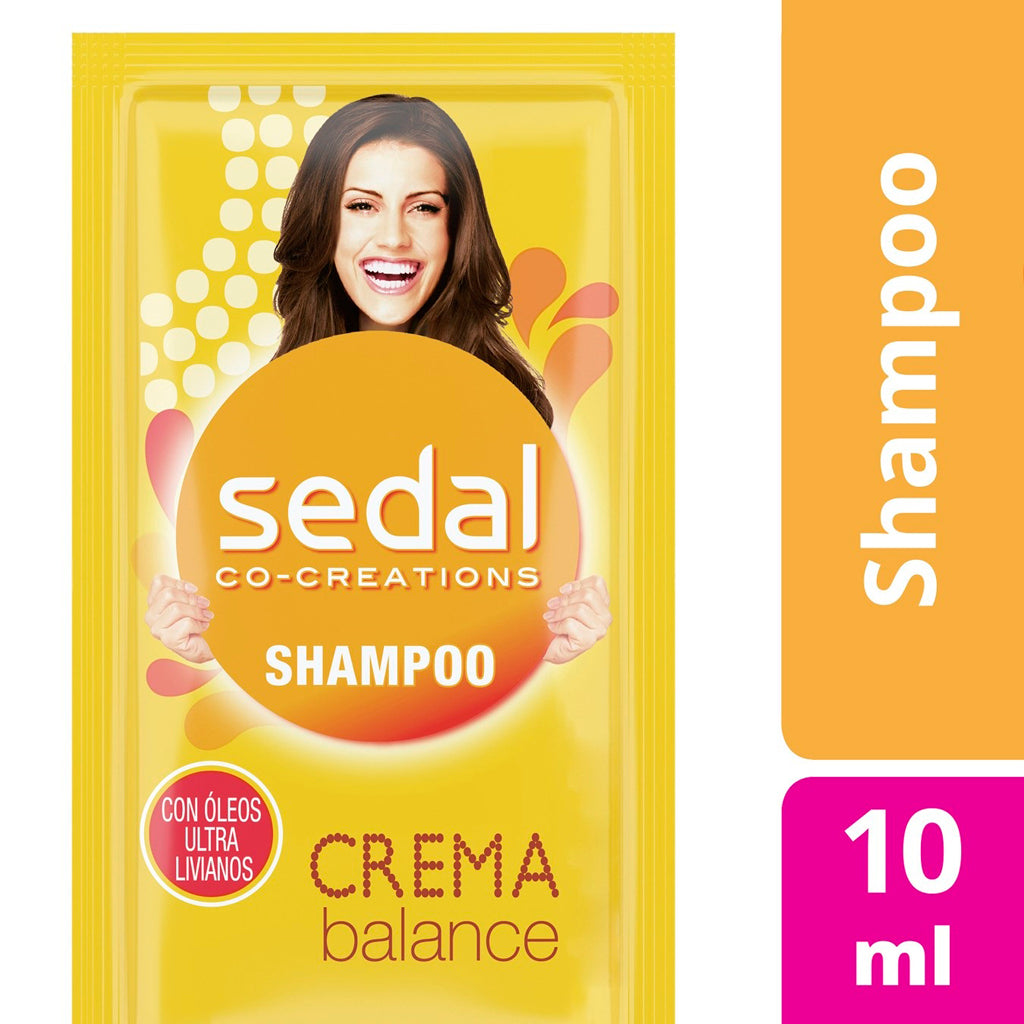 Shampoo Sachet Sedal Crema Balance 10 ml