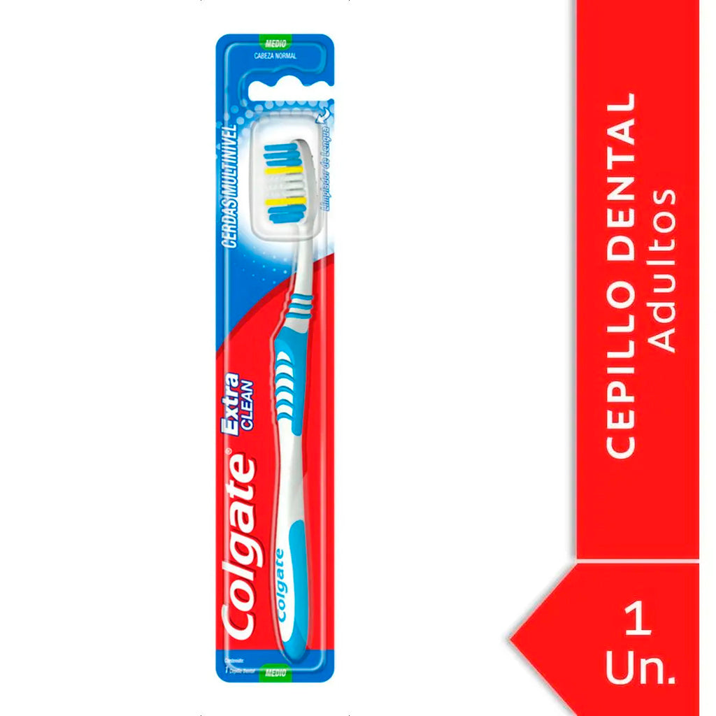 Cepillo de Dientes Colgate Extra Clean Mediano 1 u