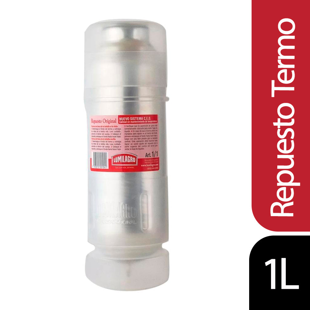 Repuesto Lumilagro Termo 1 Lts